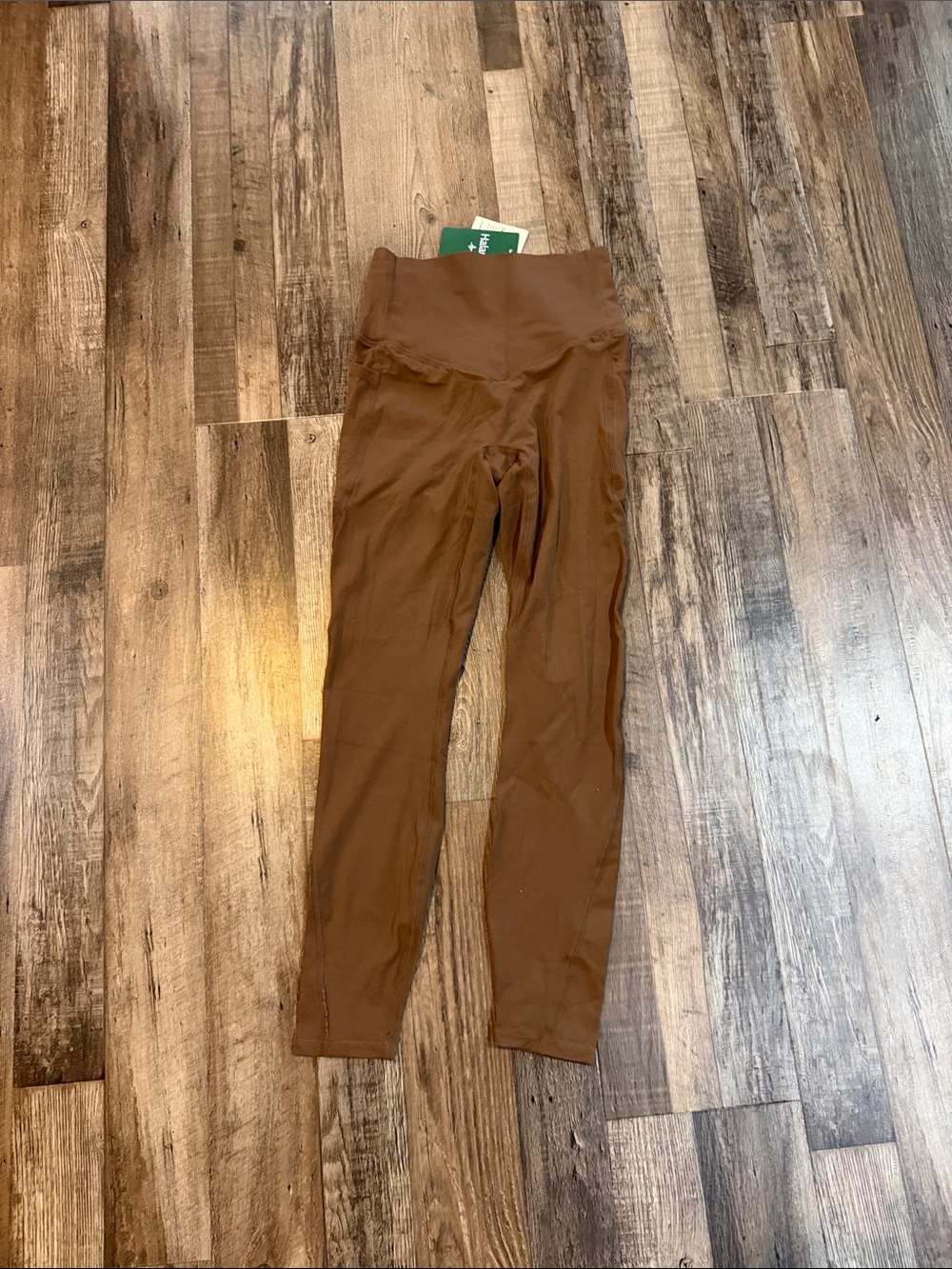 HALARA Brown High-Waist Leggings Sz Xs